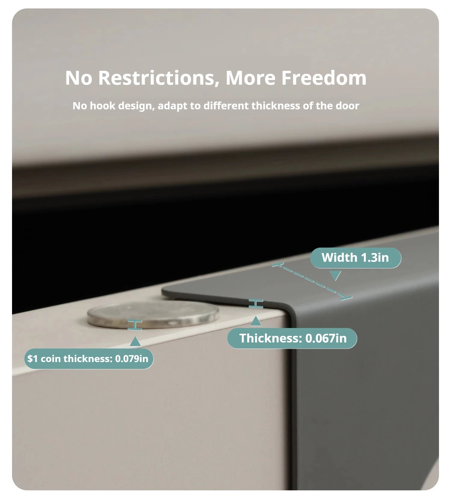 Accroche manteau porte