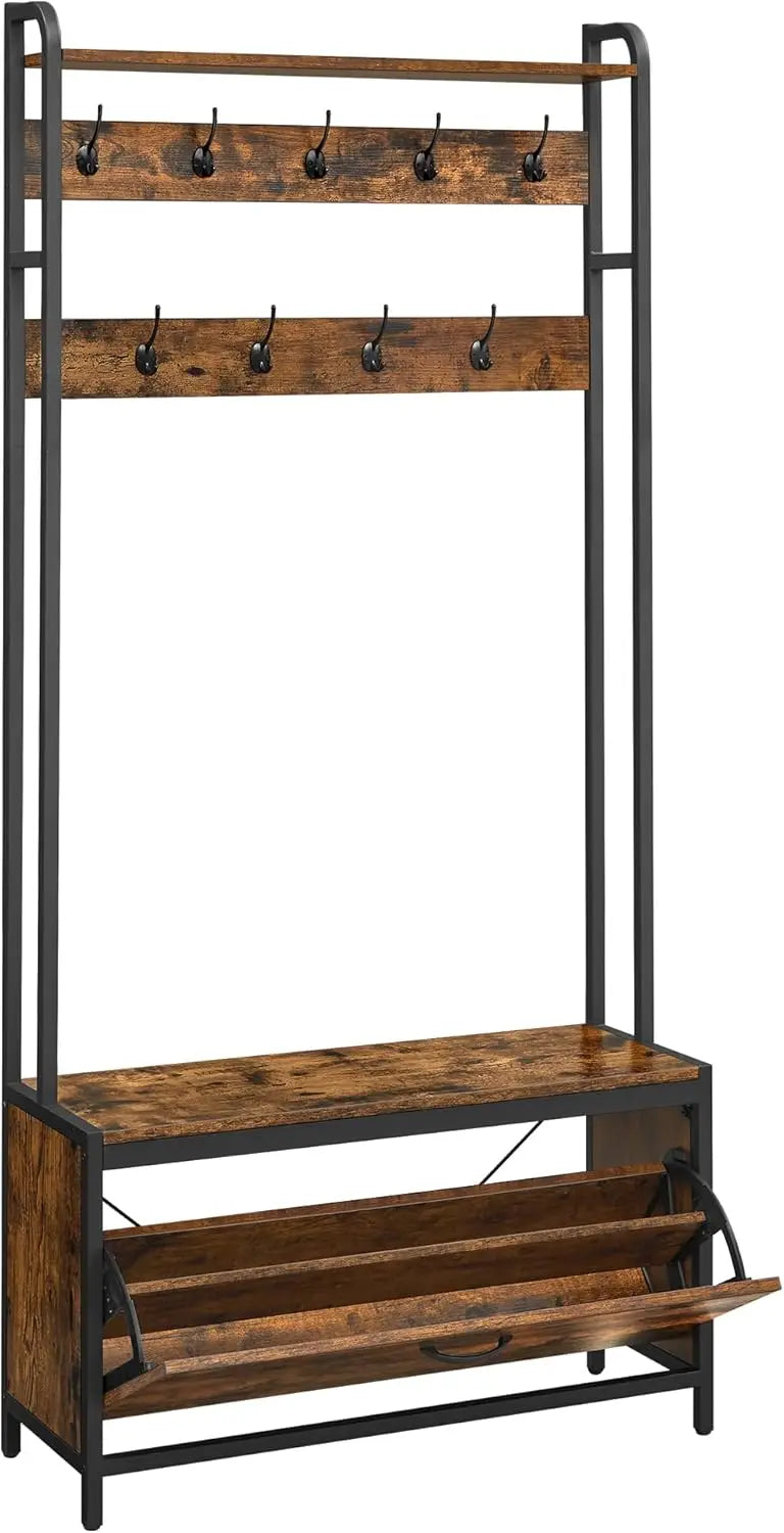 Porte manteau avec rangement