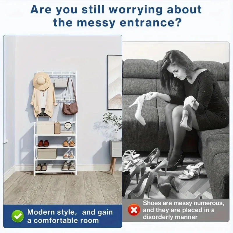 Porte manteau métallique